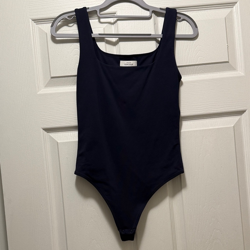 Aritzia Babaton Dark Blue Bodysuit